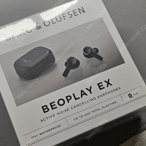 뱅앤올룹슨 Beoplay EX 블랙 이어폰 새상품