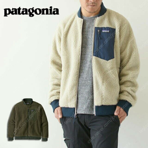 파타고니아-레토르-X 범버쟈켓 ( patagonia M's Retro X Bomber Jacket - Pelican )