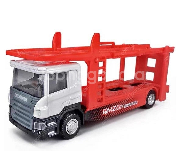 1:64 스카니아 차량 운송 트럭 다이캐스트 미개봉 새상품--1