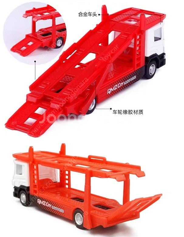 1:64 스카니아 차량 운송 트럭 다이캐스트 미개봉 새상품--4