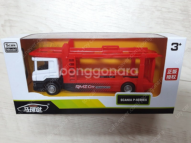 1:64 스카니아 차량 운송 트럭 다이캐스트 미개봉 새상품--5