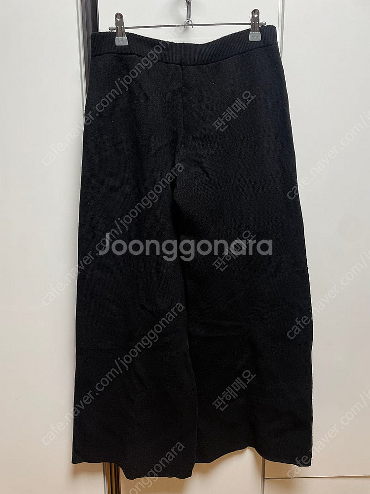 Joseph 조셉 소프트 울 니트 와이드 팬츠 바지 블...--3