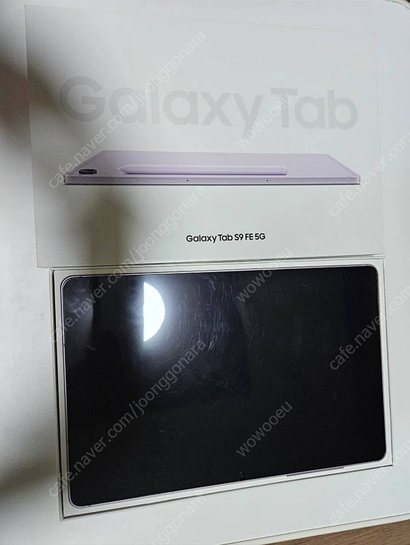 갤럭시탭 s9 FE 5G 128기가 팝니다--0