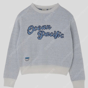 오션퍼시픽 OCEAN CURSIVE LOGO SWEATER 스웨터 팔아요