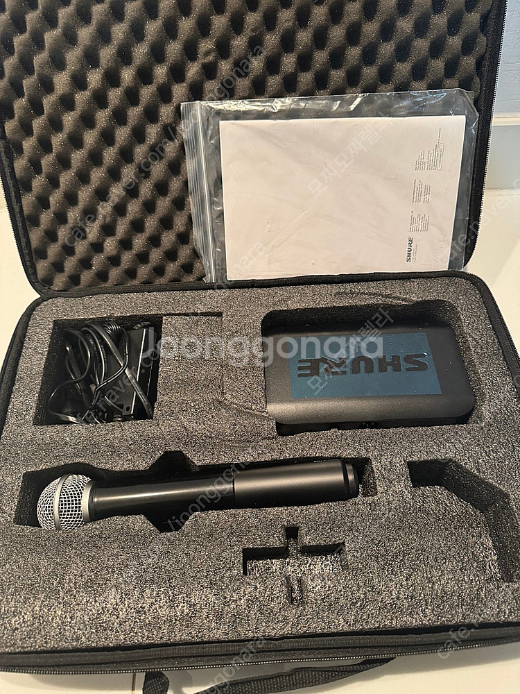 슈어 BLX4 + SM58 무선마이크 풀세트--0