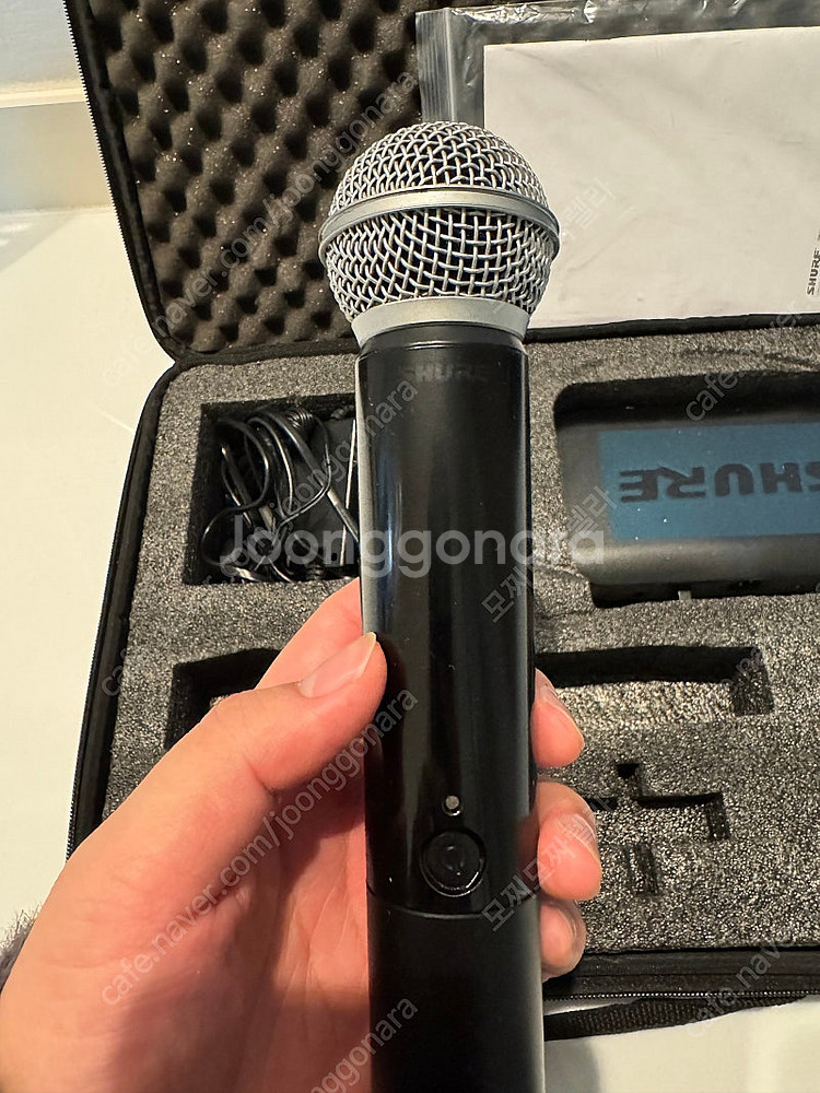 슈어 BLX4 + SM58 무선마이크 풀세트--2