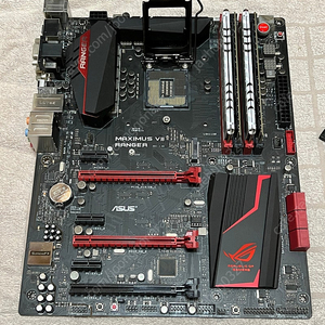 메인보드 ASUS Z97 레인저 막시무스 소켓 1150 부품용 소켓휨 + DDR3 4gb x4 판매합니다!!​