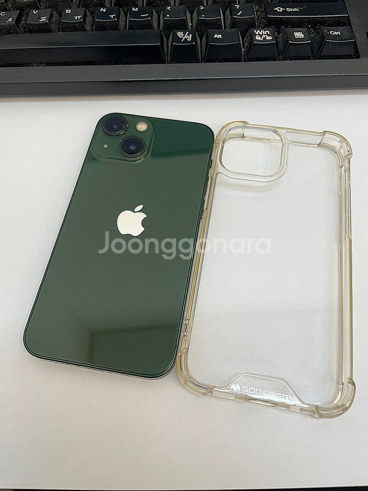 아이폰13미니 그린 256GB 가성비좋은중고33만팝니다...--1
