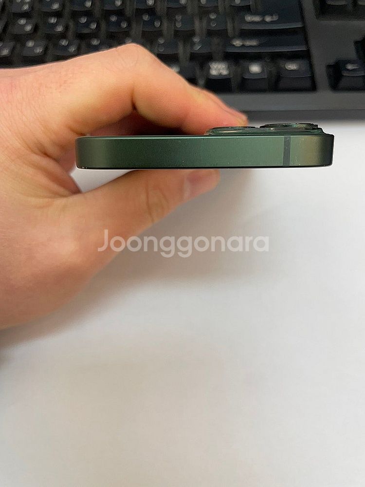 아이폰13미니 그린 256GB 가성비좋은중고33만팝니다...--3