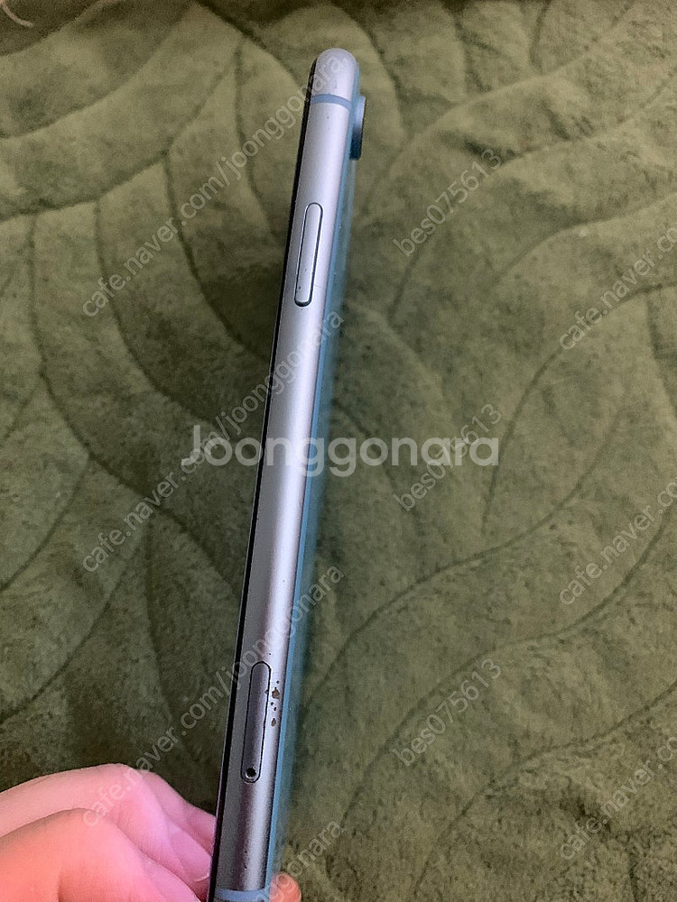 아이폰xr 128gb 블루색상--1
