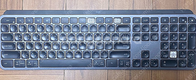 로지텍 MX keys 키캡+힌지 판매합니다.--0
