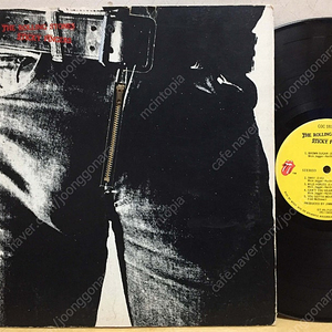 LP ; rolling stones 롤링 스톤즈 엘피 음반 9장 - sticky fingers 지퍼 커버, 라이브, 베스트, 픽쳐 디스크 rock