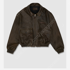 Urbanic30 A-2 leather jacket 가죽 자켓 브라운 얼바닉