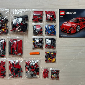 레고 10248 페라리 F40 (중고) LEGO 크리에이터 (2015)