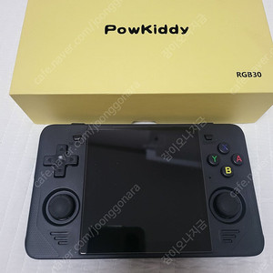 레트로게임기 PowKiddy RGB30 팝니다+한방팩 포함