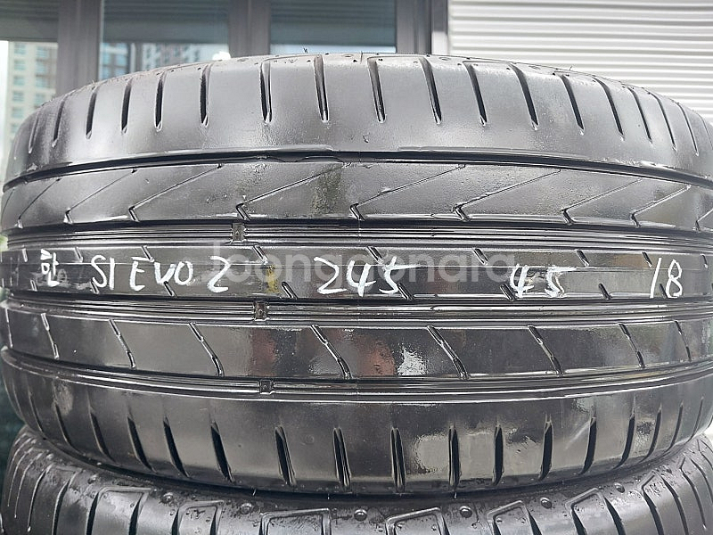매일택배발송 [전화문의] 5058.7999 한국 S1 EVO2 245 45 18 80%이상 장착무료--2