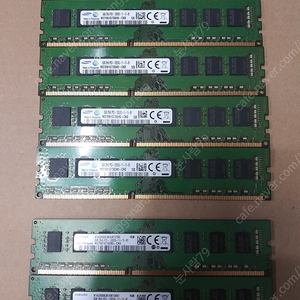 1삼성전자 DDR3 8G 12800U 양면4개