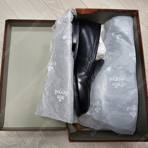 버윅 9628 페니로퍼 블랙(9628 Black (Box Calf) / Berwick Goodyear) UK8(270) 실착1회 초기상태 박스풀셋 - 20만원 판매