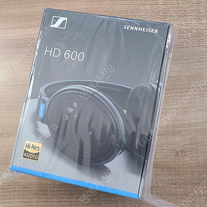 젠하이저 HD600 오픈형 Hi-Fi 헤드폰 (미개봉)