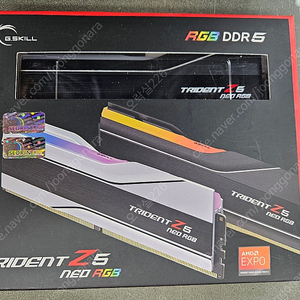 G.SKILL DDR5-6000 64GB (32GBx2) CL30 TRIDENT Z5 NEO RGB EXPO