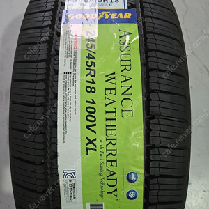 굳이어 WEATHERREADY 웨더레디 245/45R18 새타이어