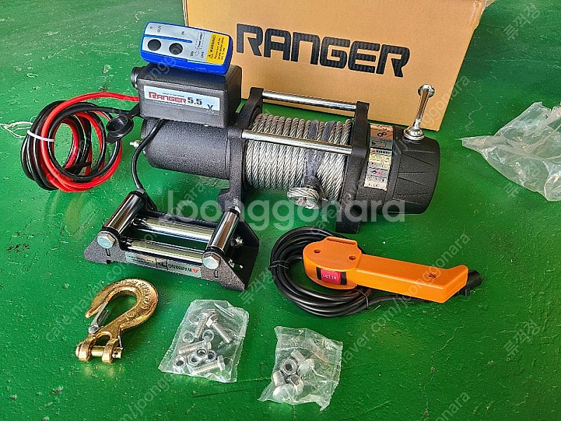 차량용윈치 레인저5.5X 12V 무선윈치.소이동차.산에...--1