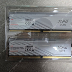 ADATA DDR5-6000 CL30 LANCER BLADE RGB 화이트 32gb(16gb*2)