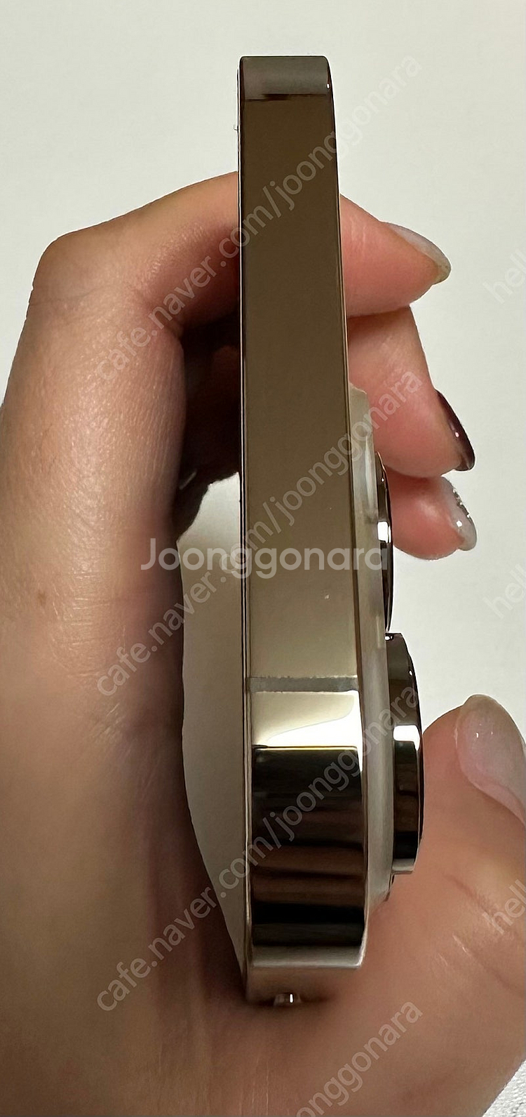 미국직구 아이폰14프로 골드 128GB 무음카메라--6