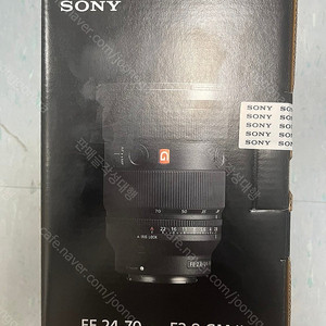 [판매] 소니 SONY SEL2470GM2 2470gm2 fe 24-70mm f2.8 gm2 금계륵2 미개봉