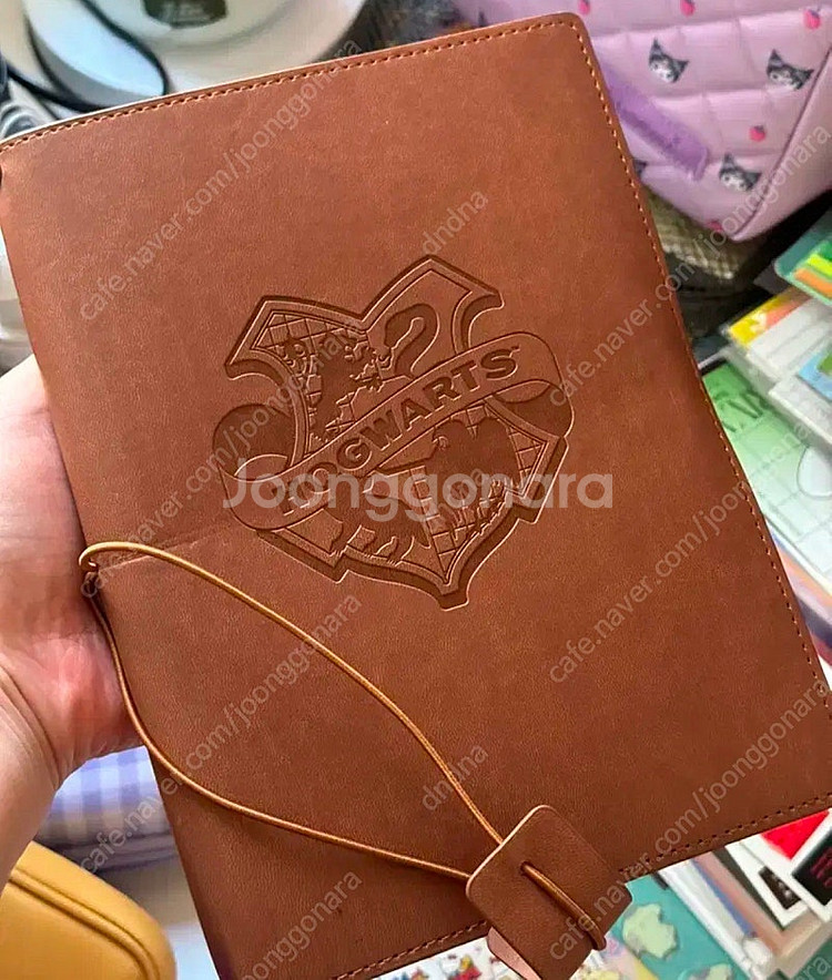 해리포터 호그와트 가죽다이어리 a5사이즈 미사용--0