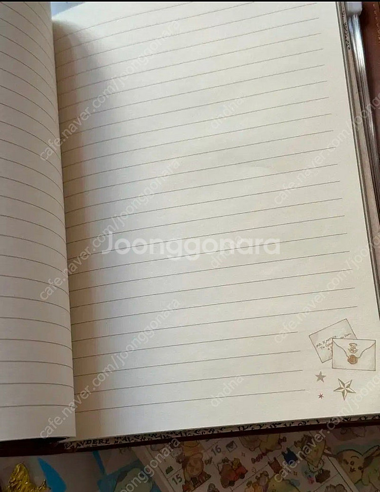 해리포터 호그와트 가죽다이어리 a5사이즈 미사용--2