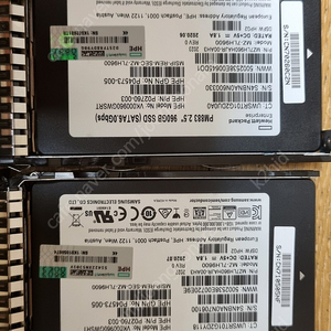 HP DL 서버용 SATA 6G SSD 960G