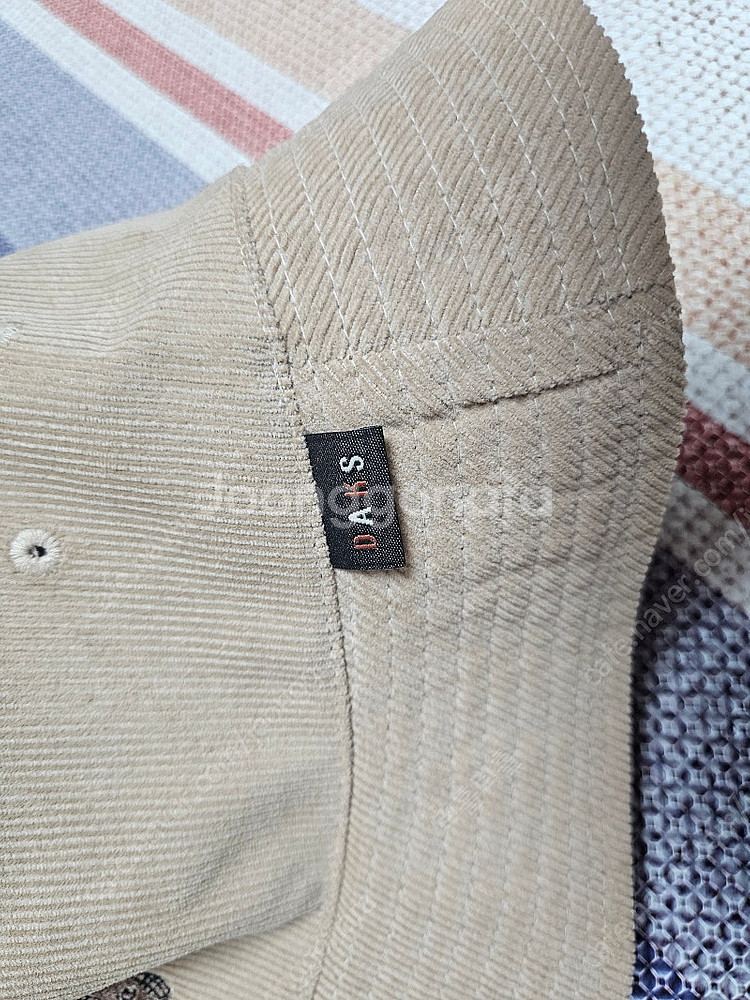 닥스 코듀로이 양면 버킷햇 새상품--3