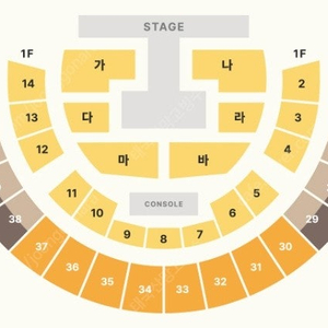 황영웅 콘서트 토,일공연 플로어 1층 연석