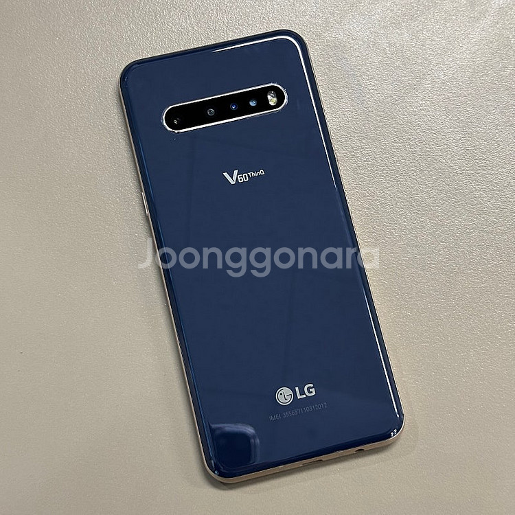 LG V60 네이비색상 128용량 희귀폰 초SSS급 컨...--1