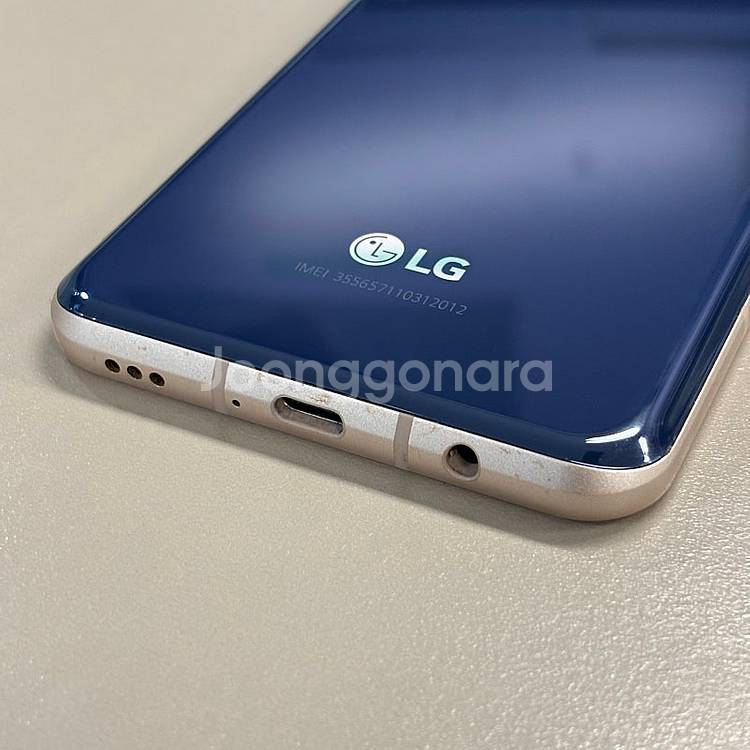 LG V60 네이비색상 128용량 희귀폰 초SSS급 컨...--4