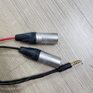 [가격인하] 카나레 하이파이 4.4mm-XLR(수) 밸런스드 변환 Y케이블