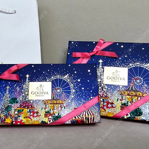 GODIVA 고디바 초콜릿 시즌한정 윈터 원더스 9개입 새상품