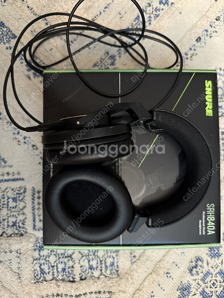 슈어 모니터링 헤드폰 srh840a--0