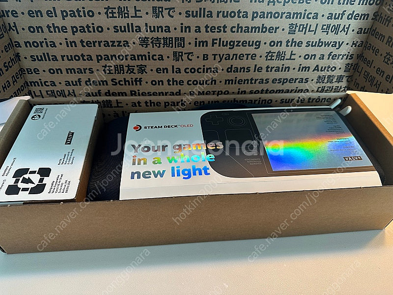 스팀덱 OLED 1TB 초SS급 풀셋트 팝니다.--3