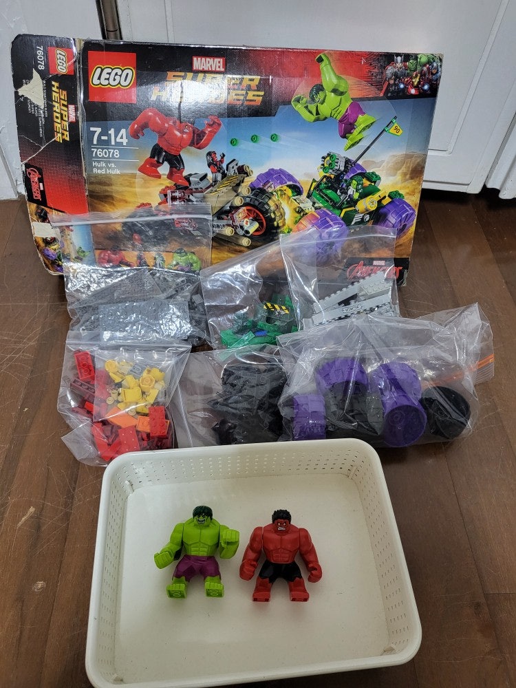 레고 76078 헐크 vs 레드헐크 (Hulk vs. ...--0