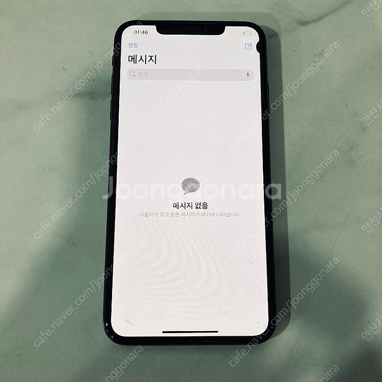 자급제 아이폰XS맥스 블랙 256기가 19만원 판매합니다--4