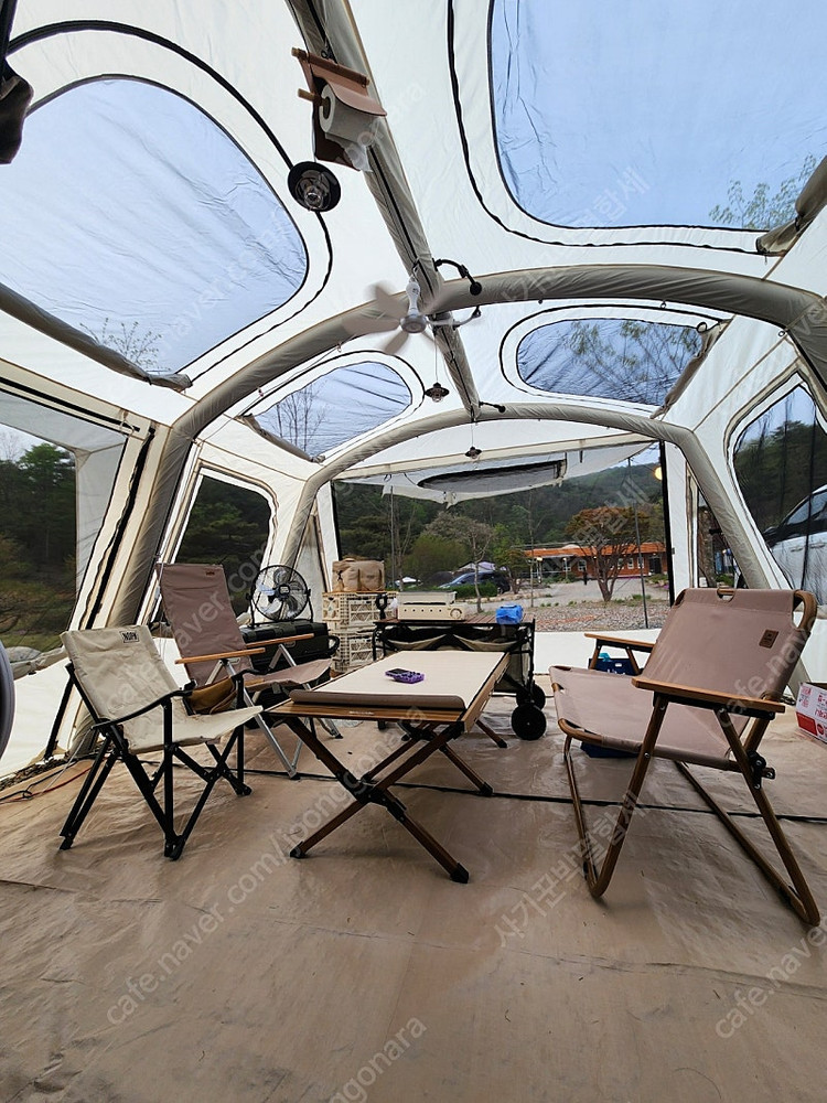 몬트리프 에어텐트 m7 아이보리 신형 팝니다--3