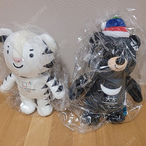 2018 평창올림픽 굿즈 수호랑&반다비 30cm