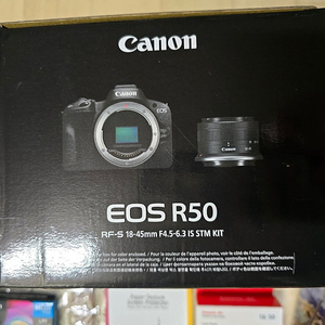 캐논 EOS R50 + RF-S 18-45mm KIT 렌즈포함 정품 블랙 / 화이트