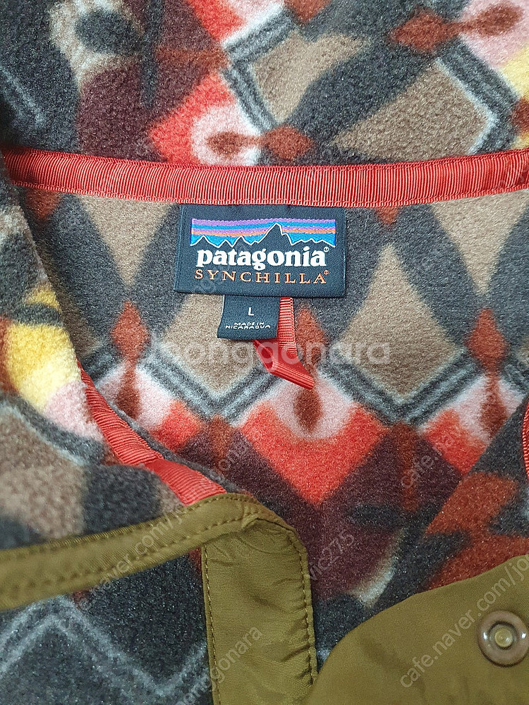 파타고니아 신칠라 스냅티 풀오버 판매합니다.--2