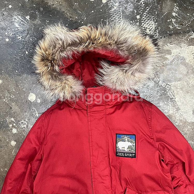 95) Jeep 지프 덕다운 패딩 점퍼 자켓--1