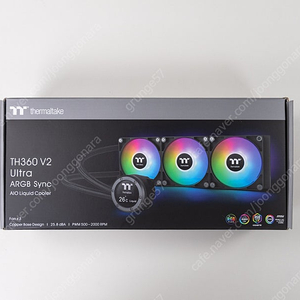 써멀테이크 TH360 V2 Ultra ARGB Sync 3열 360 수랭 쿨러 판매합니다.