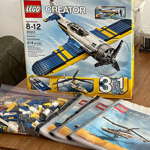 lego creator 31011 크리에이터 어드벤처비행기