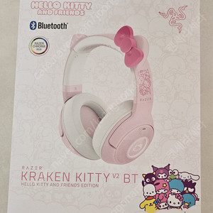 레이저코리아 Kraken Kitty V2 BT 크라켄 키티 V2 BT 헬로키티 에디션